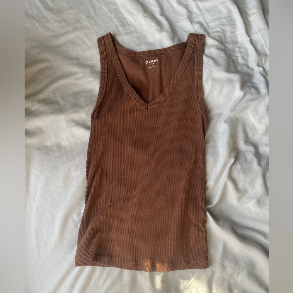 Old Navy Chocolate Brown Women's Tank Top